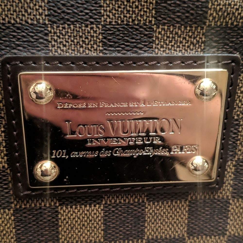 LOUIS VUITTON DAMIER HAMSTEAD MM TOTE ❤️ LIMITED EDITION - Picture 11 of 15